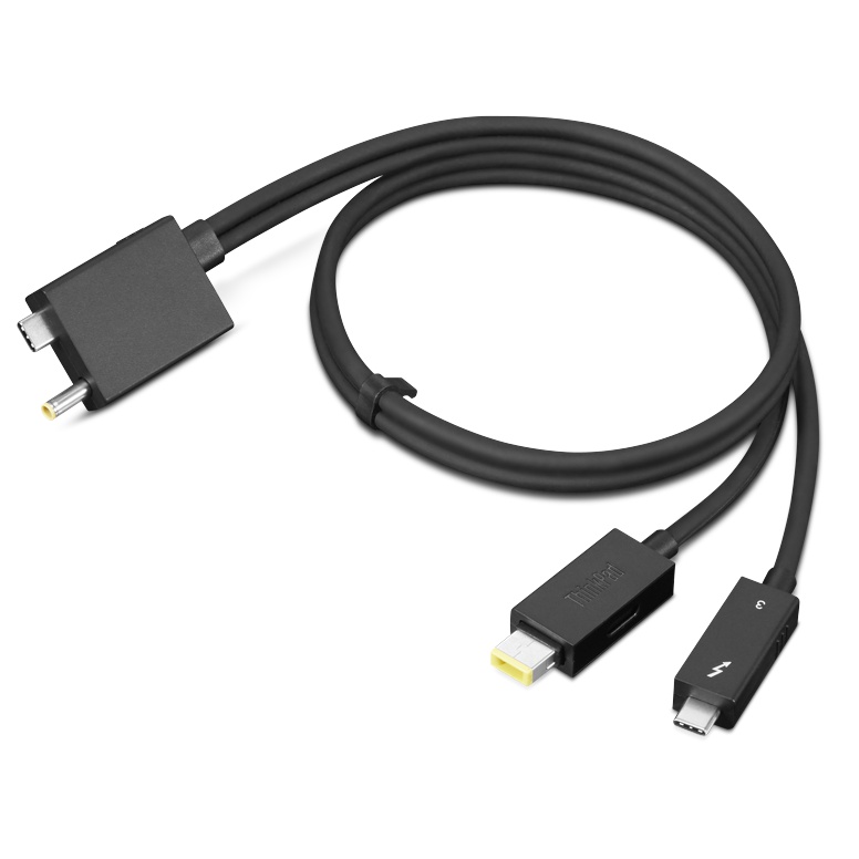 4X91K16970, Lenovo Thunderbolt 4 Workstation Dock Splitkabel (0,7m)