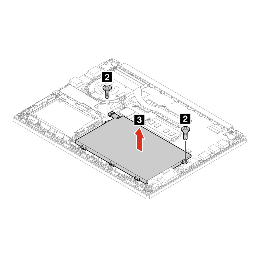 Original Lenovo interner 3-Zellen 45Wh Akku
