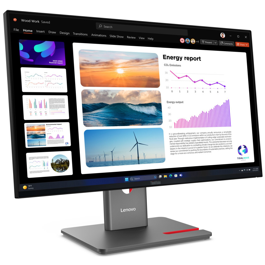 Lenovo ThinkVision P24q-40 60.47cm (23.8") Monitor