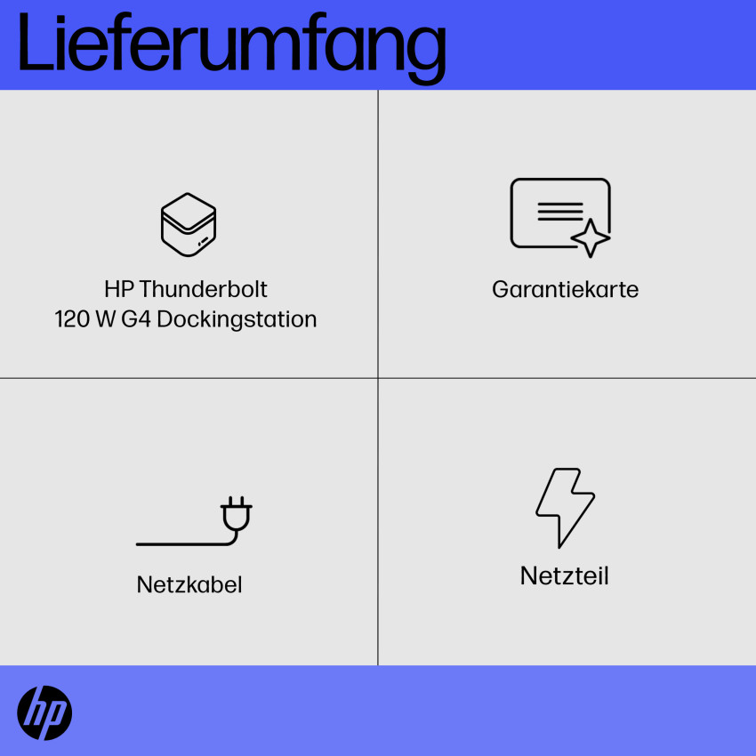 HP Thunderbolt G4 Dockingstation 120W