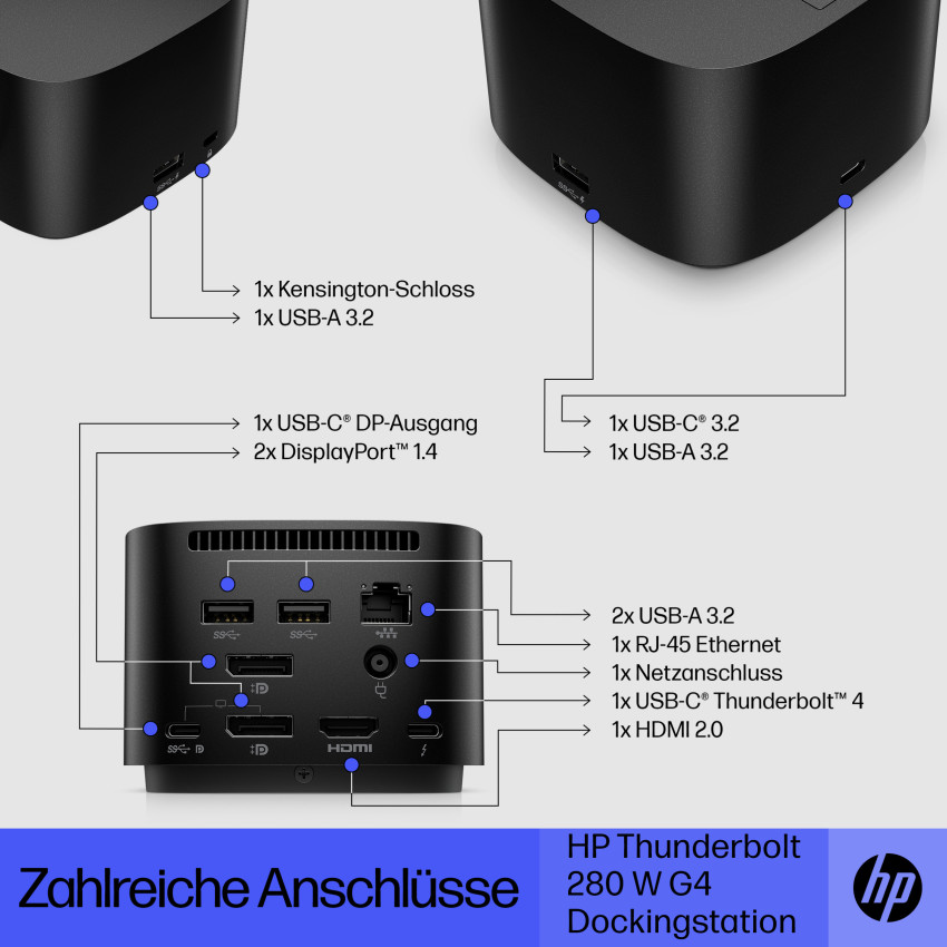 HP Thunderbolt G4 Dockingstation