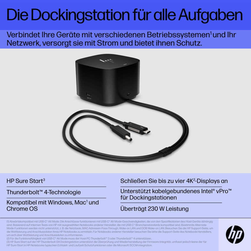 HP Thunderbolt G4 Dockingstation