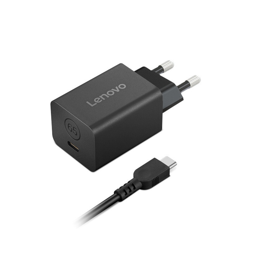 Lenovo Nano GaN USB-C Steckernetzteil 65 Watt