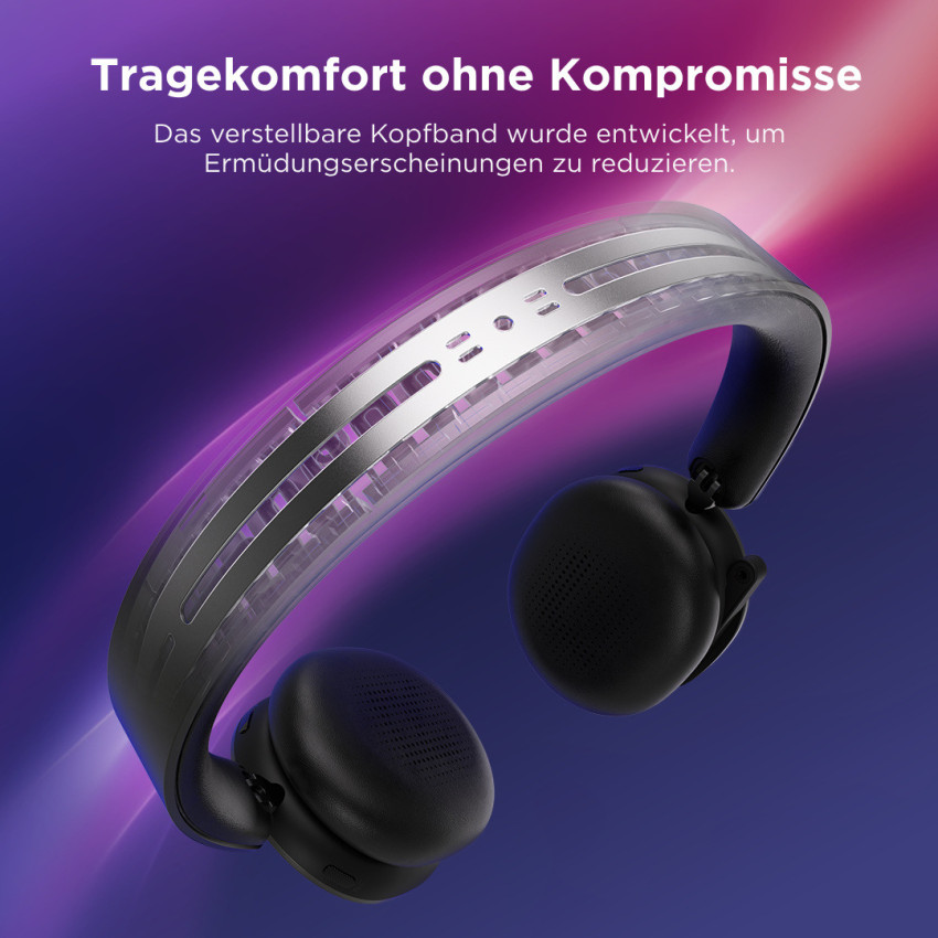 Lenovo kabelloses, faltbares ThinkPad Dual-Mode ANC-Headset 8550 (Aura Edition)