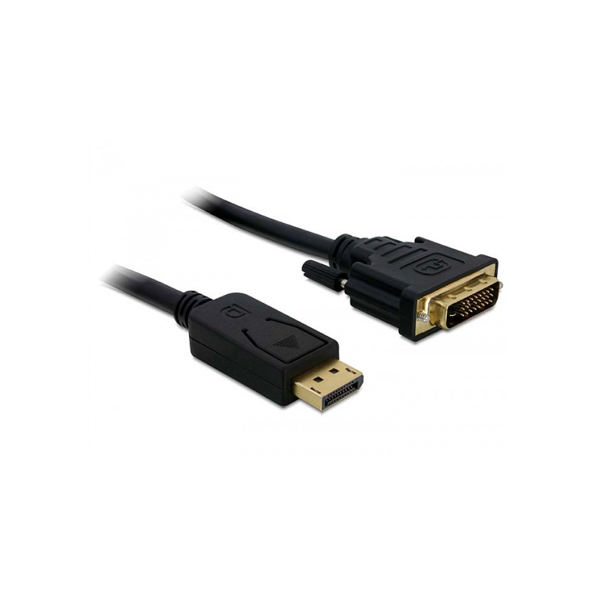 Delock Display Port auf DVI 24+1 Kabel 5m (schwarz)