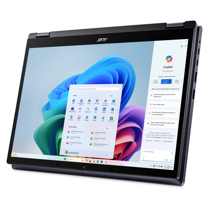 Acer TravelMate P4 Spin 14 (Schieferblau)