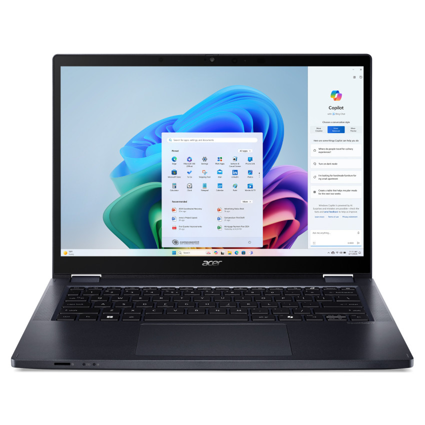 Acer TravelMate P4 Spin 14 (Schieferblau)