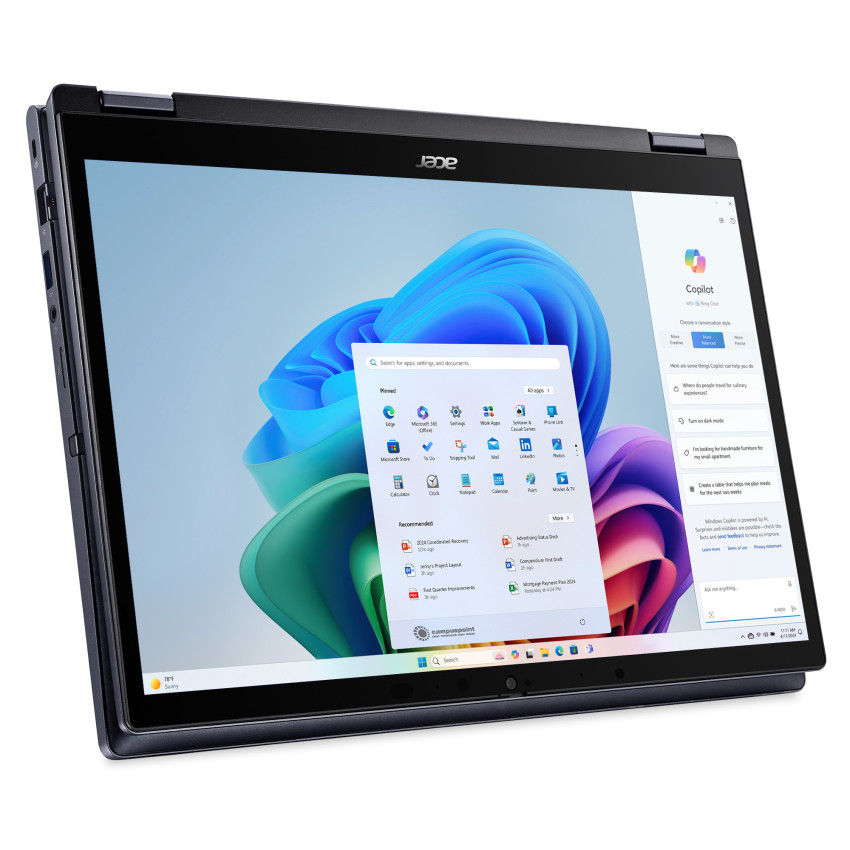 Acer TravelMate P4 Spin 14 (Schieferblau)