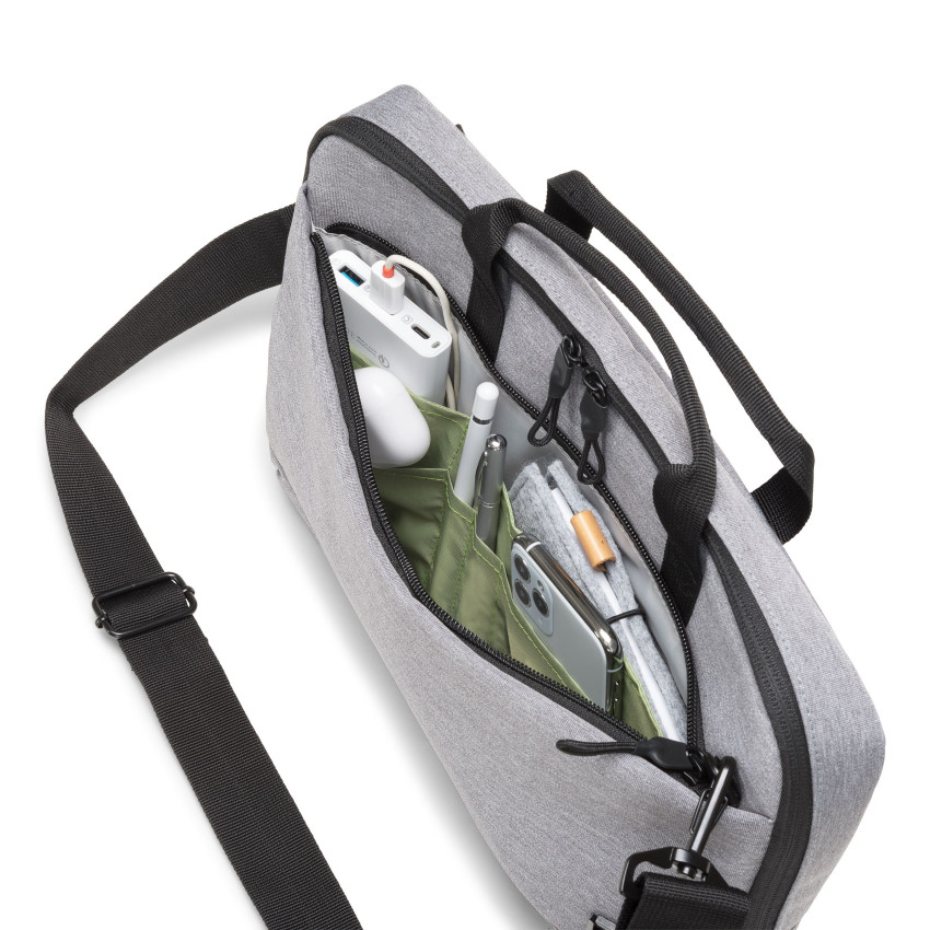 Dicota Slim Eco Motion (12-14", grau)