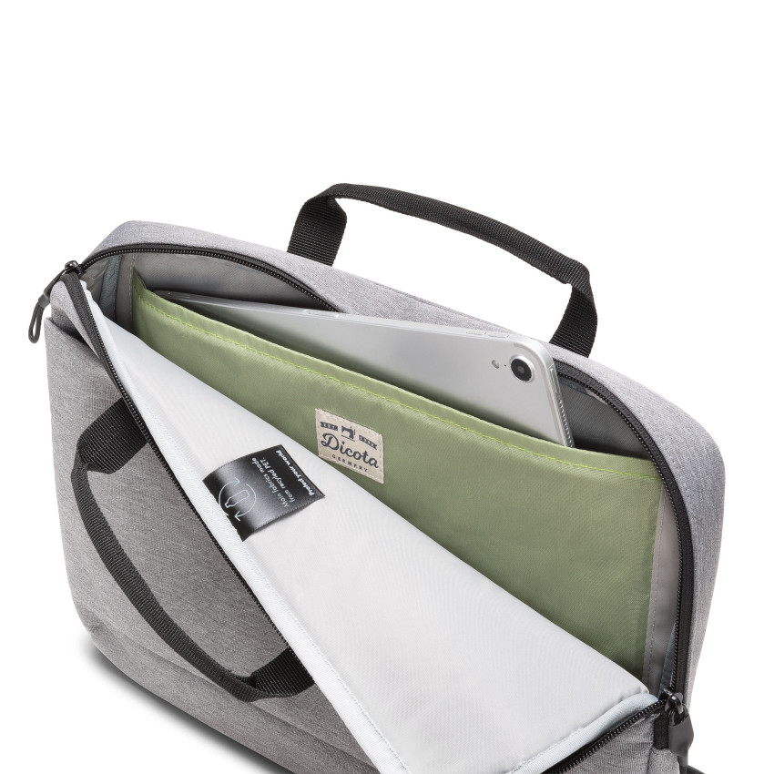 Dicota Slim Eco Motion (12-14", grau)