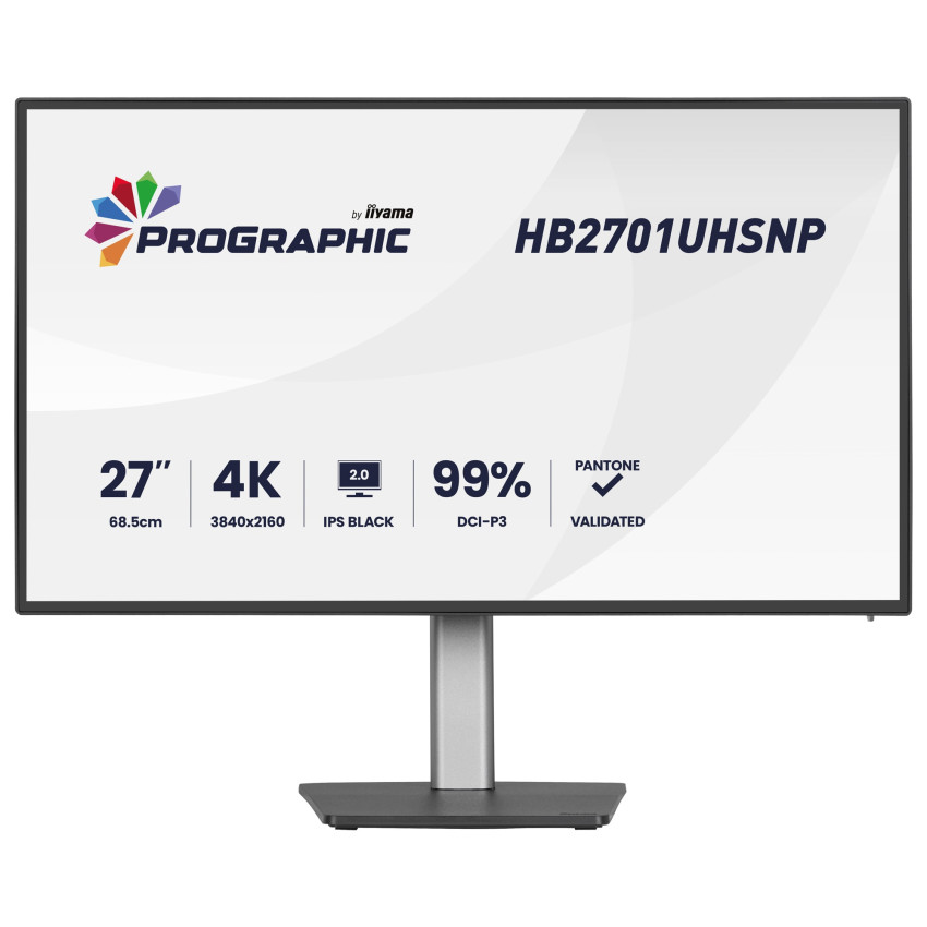 iiyama ProGraphics HB2701UHSNP-B1 68,58 cm (27") Docking-Monitor