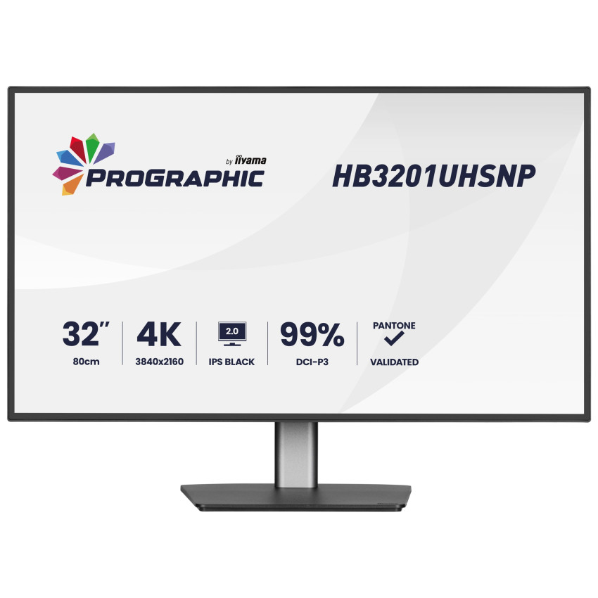 iiyama ProGraphics HB3201UHSNP-B1 68,5 cm (31.5") Docking-Monitor