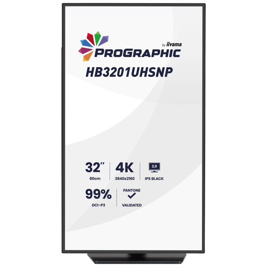 iiyama ProGraphics HB3201UHSNP-B1 68,5 cm (31.5") Docking-Monitor