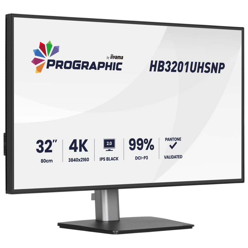 iiyama ProGraphics HB3201UHSNP-B1 68,5 cm (31.5") Docking-Monitor