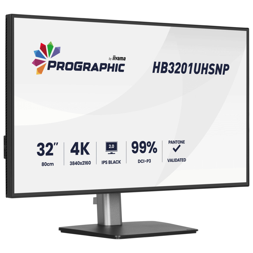 iiyama ProGraphics HB3201UHSNP-B1 68,5 cm (31.5") Docking-Monitor