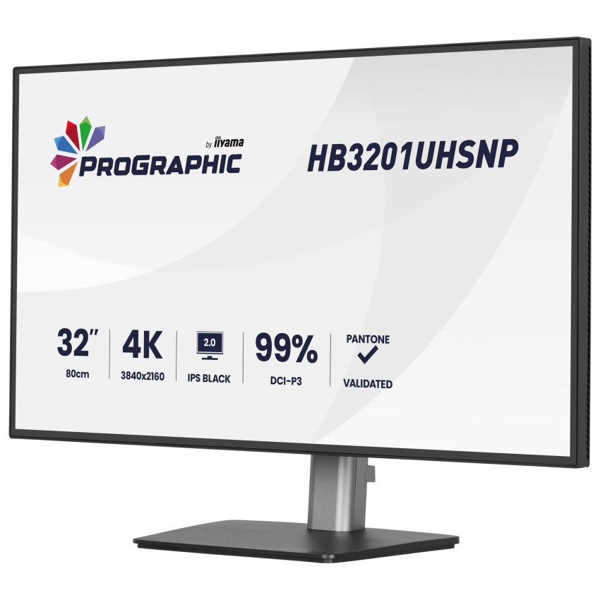 iiyama ProGraphics HB3201UHSNP-B1 68,5 cm (31.5") Docking-Monitor