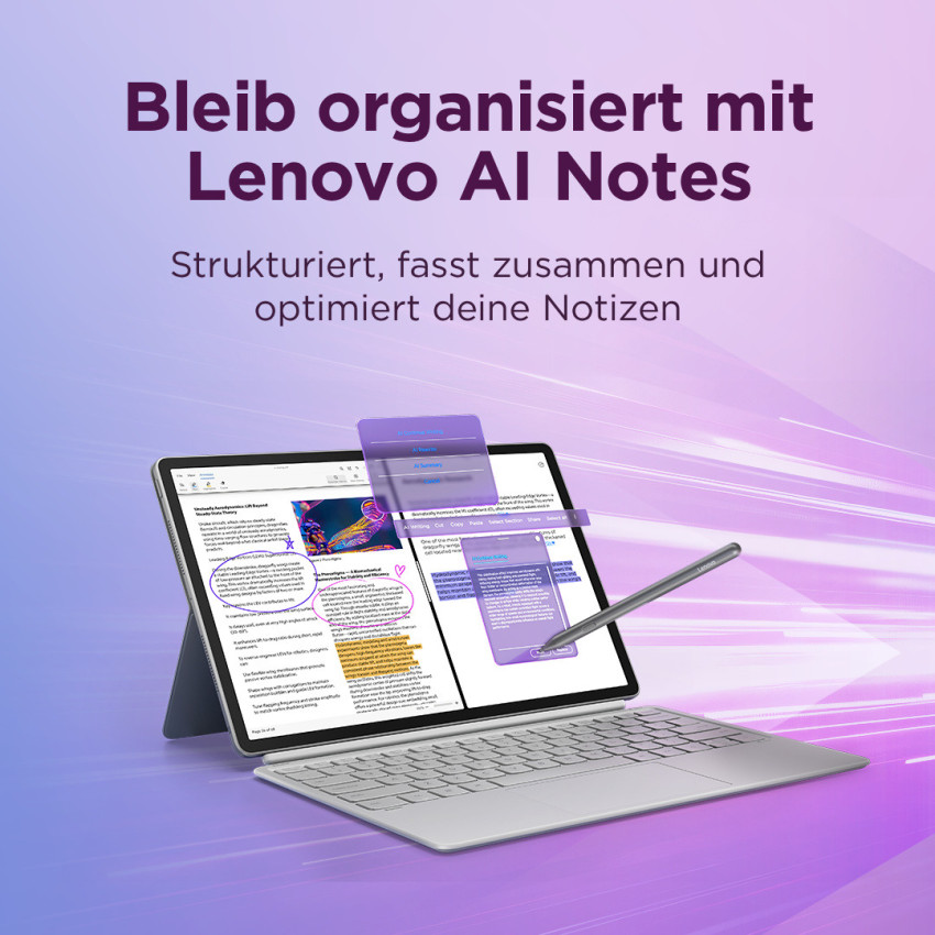 Lenovo Campus Idea Tab Pro G2 (Luna Grey) inkl. Pen, ohne Netzteil