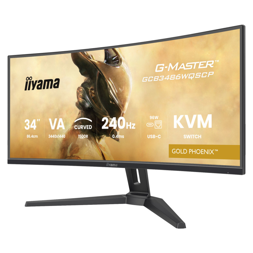 iiyama G-MASTER GCB3486WQSCP-B1 83,36 cm (34") Gaming/Docking-Monitor