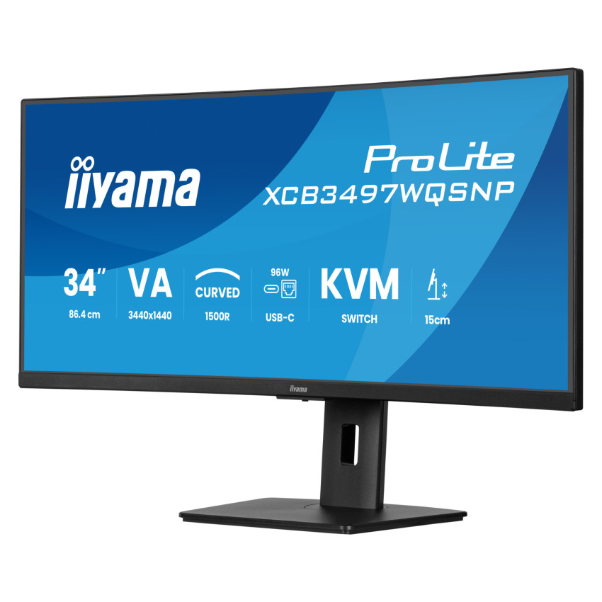 iiyama ProLite XCB3497WQSNP  83,36 cm (34") Docking-Monitor