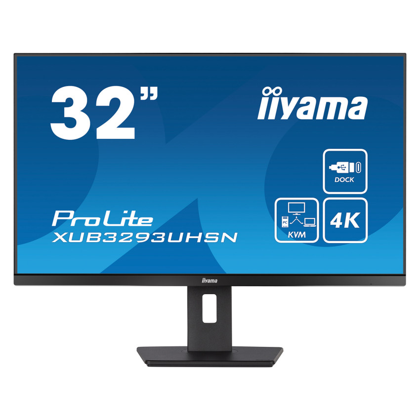 iiyama PROLITE XUB3293UHSN 68,5 cm (31.5") Docking-Monitor