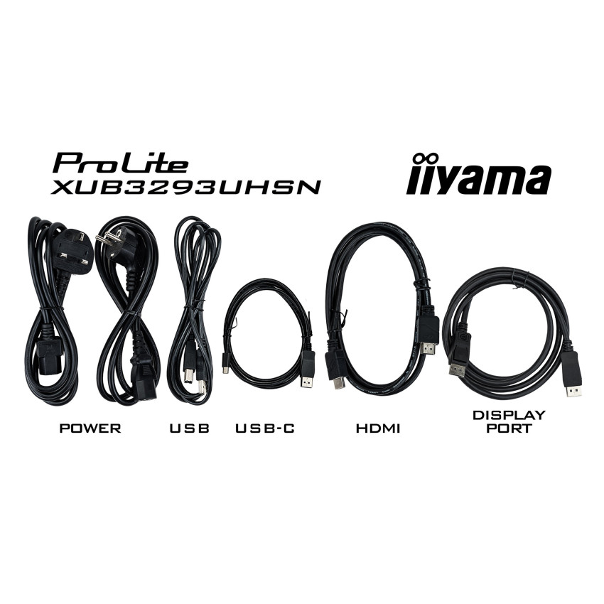 iiyama PROLITE XUB3293UHSN 68,5 cm (31.5") Docking-Monitor