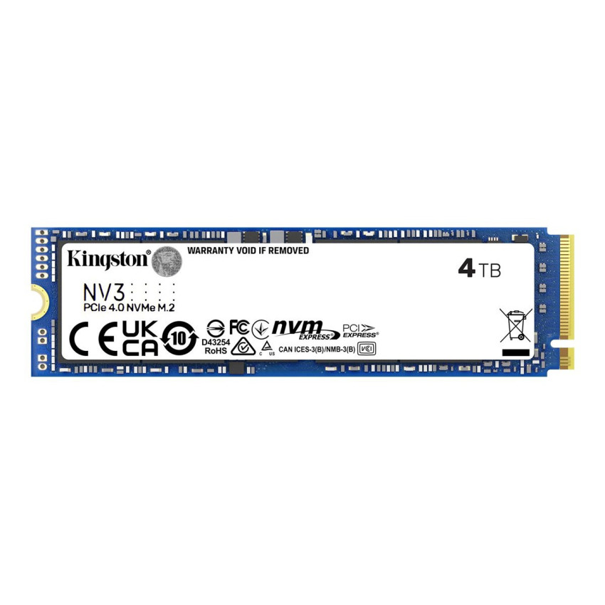 Kingston NV3 4TB M.2-2280 PCIe 4.0 x4 SSD