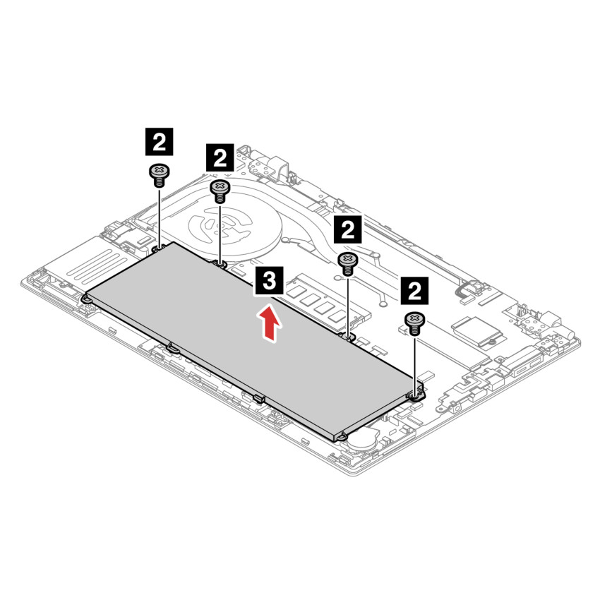 Lenovo ThinkPad 3-Zellen Akku 50Wh