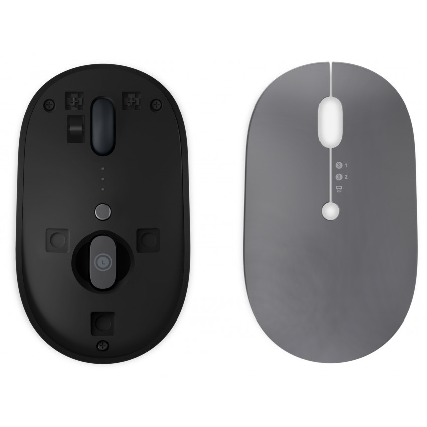 Lenovo Campus Go Wireless Multi-Device Mouse (thunder black/storm grey)