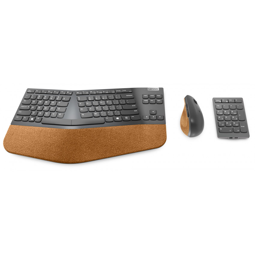 Lenovo Go Wireless Vertical Mouse (thunder black/storm grey)