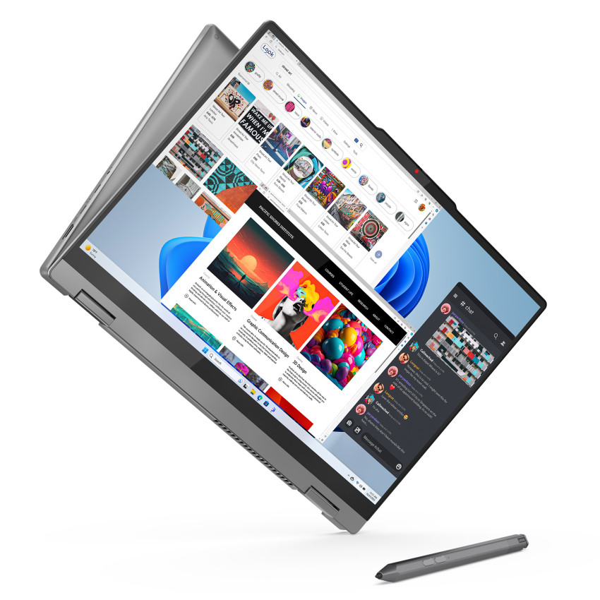 Lenovo Ideapad 5-16AHP 2in1 G9 AMD (arctic grey) inkl. Pen