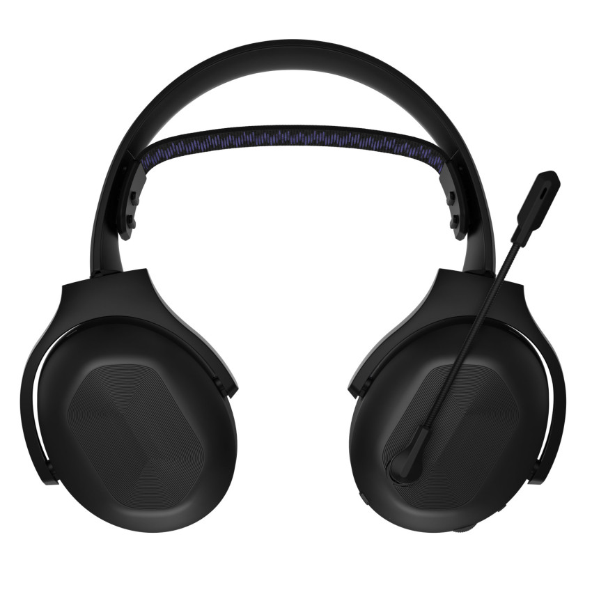 Lenovo Legion H410 Wireless Gaming-Headset (grey/purple)