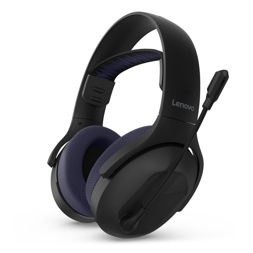 Lenovo Legion H410 Wireless Gaming-Headset (grey/purple)