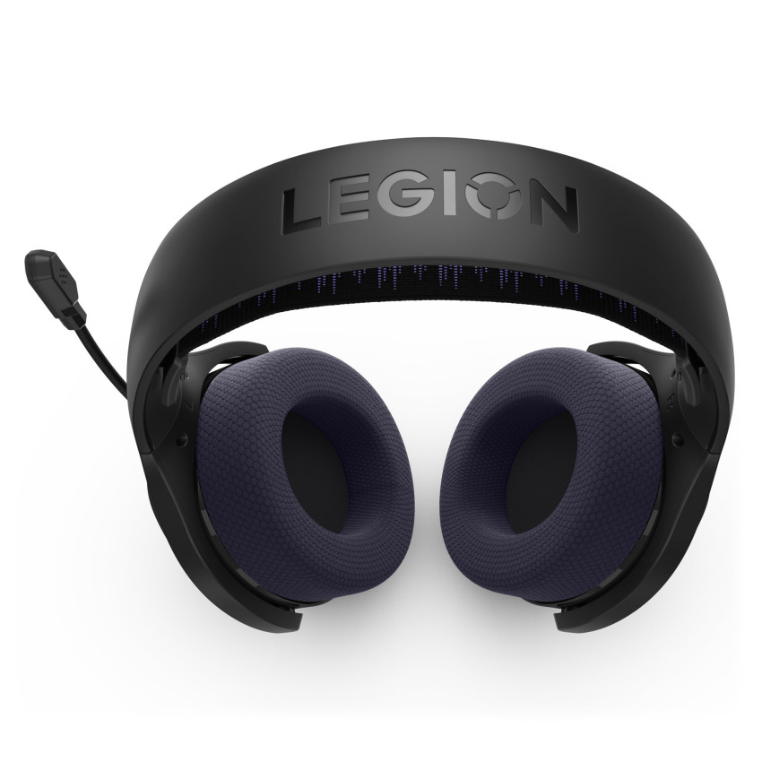 Lenovo Legion H410 Wireless Gaming-Headset (grey/purple)