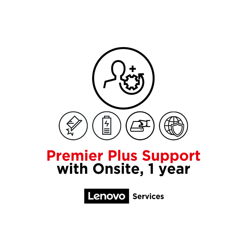 Lenovo Garantieerweiterung 12M-12M-VOS inkl. Premier Support Plus (ADP, KYD, SBA, INT)