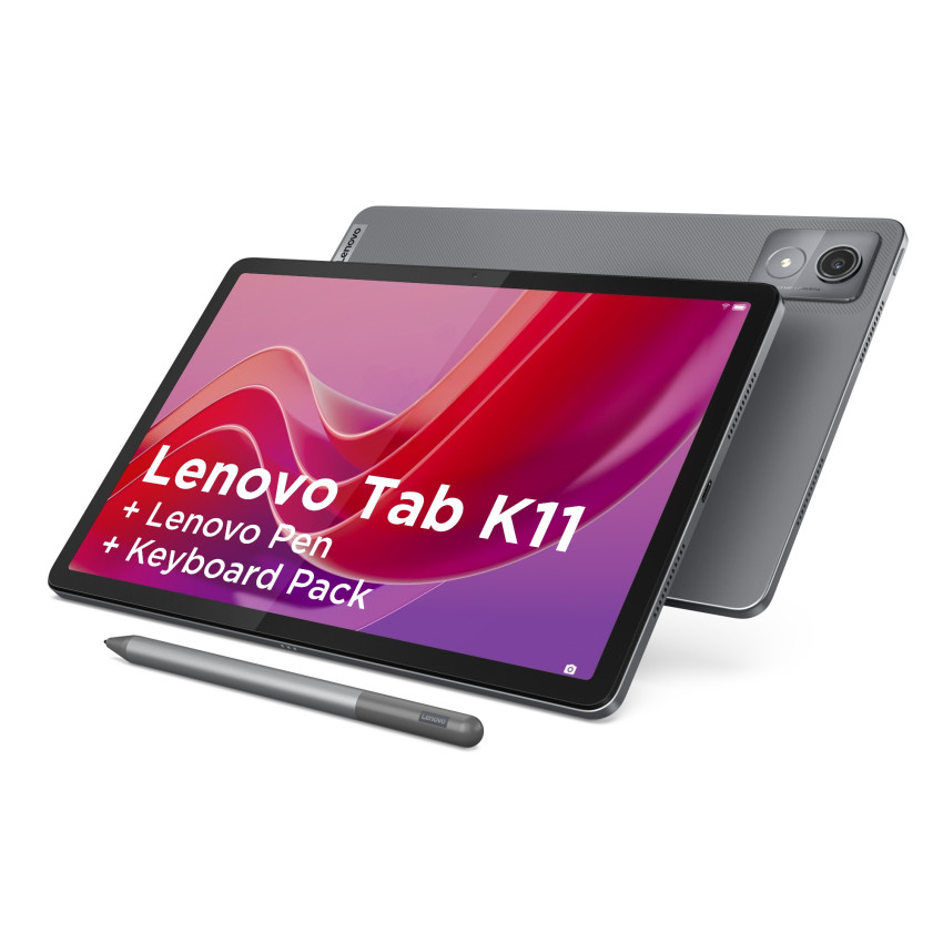 Lenovo Campus Tab K11 Enhanced Edition (Luna Grey) inkl. Pen & Keyboard Pack