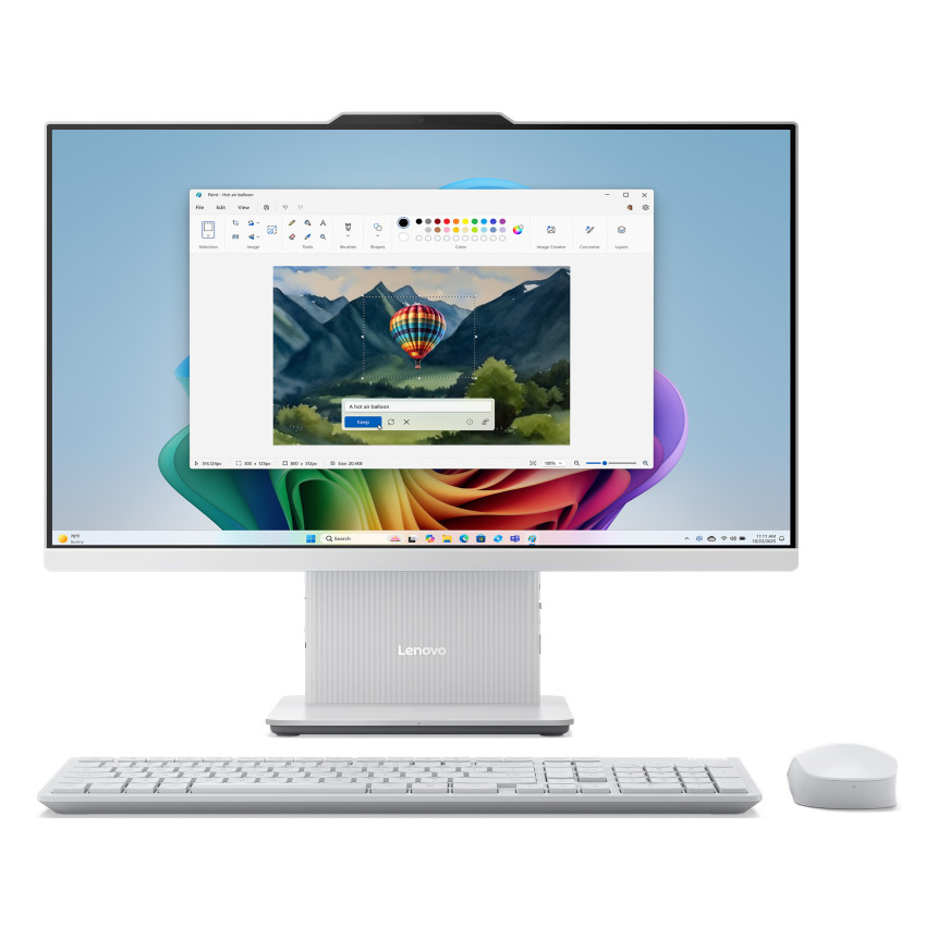 Lenovo IdeaCentre AIO 24ARR G9 (cloud grey)
