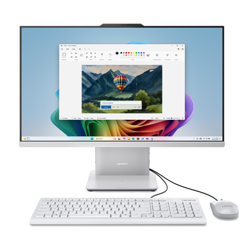 Lenovo Campus IdeaCentre AIO 27AHP G10 CTO (cloud grey)