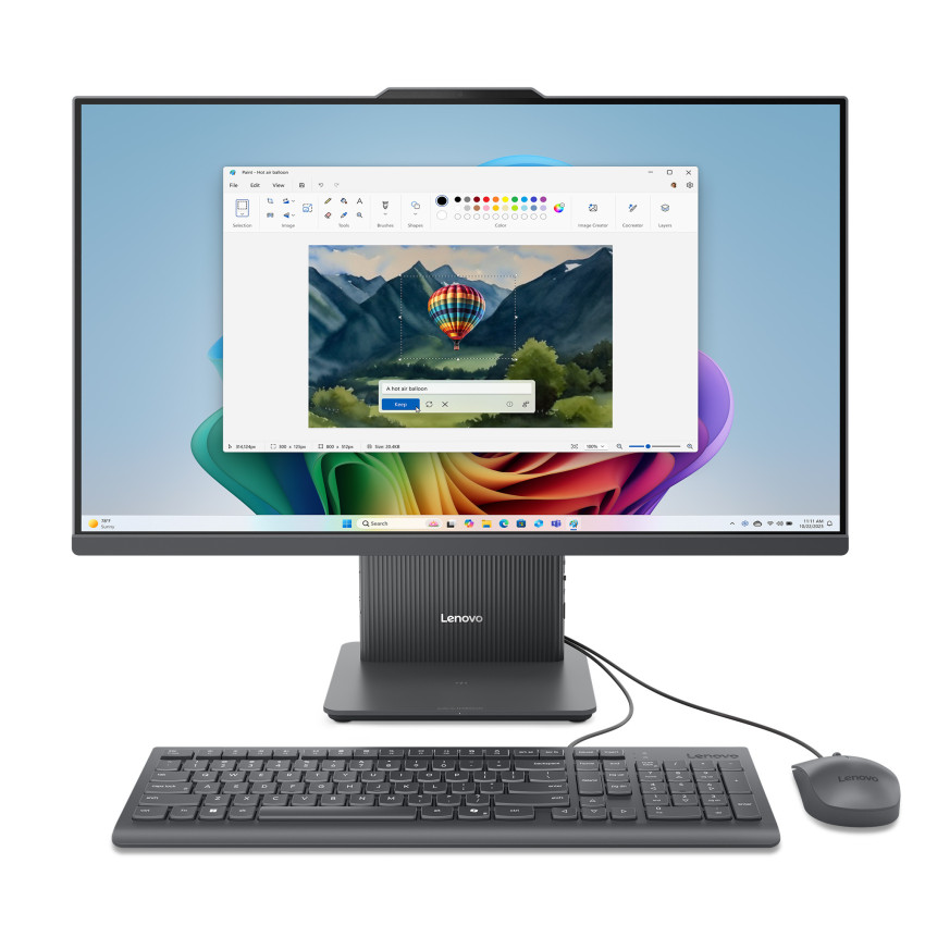 Lenovo Campus IdeaCentre AIO 27AKP CTO (cloud grey)