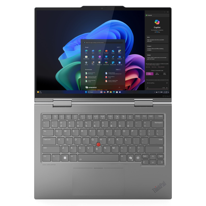 Lenovo Campus ThinkPad® X1 2in1 G10 "Aura Edition" (grey)