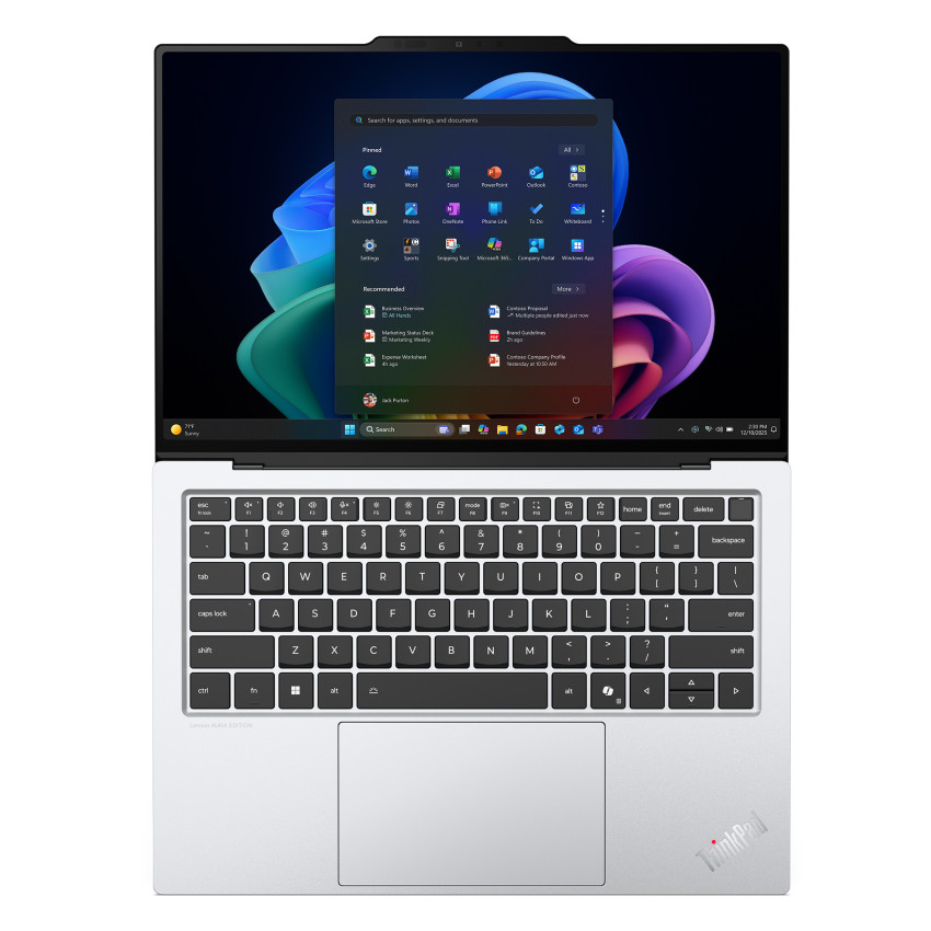 Lenovo ThinkPad X9-14 "Aura Edition" (Alu, white)