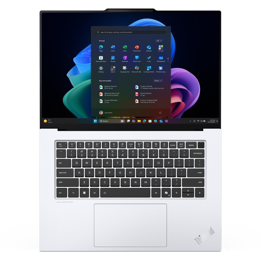 Lenovo ThinkPad X9-15 "Aura Edition" (Alu, weiß)