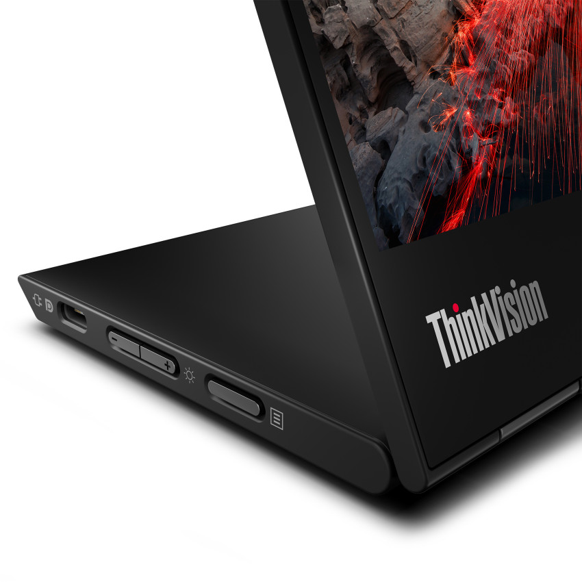 Lenovo ThinkVision M14t G2 35,6 cm (14,0") Mobiler Monitor mit Touch