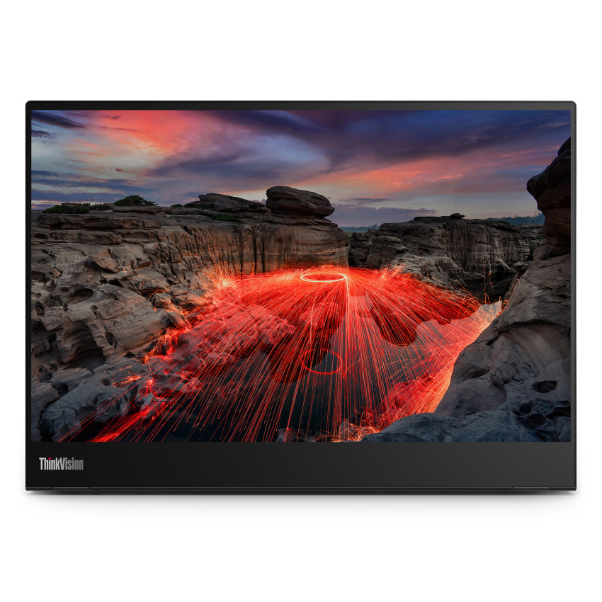 Lenovo ThinkVision M14t G2 35,6 cm (14,0") Mobiler Monitor mit Touch