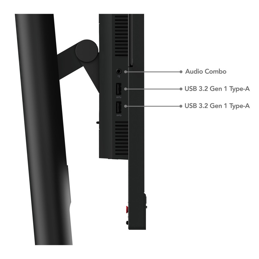 Lenovo ThinkVision T27hv-30 68.6 cm (27") VoiP Docking-Monitor