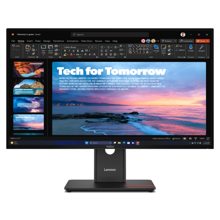 Lenovo ThinkVision T27QD-40 68.6 cm (27") Docking-Monitor