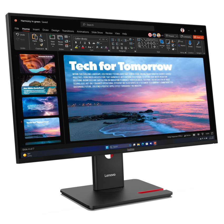 Lenovo ThinkVision T27QD-40 68.6 cm (27") Docking-Monitor