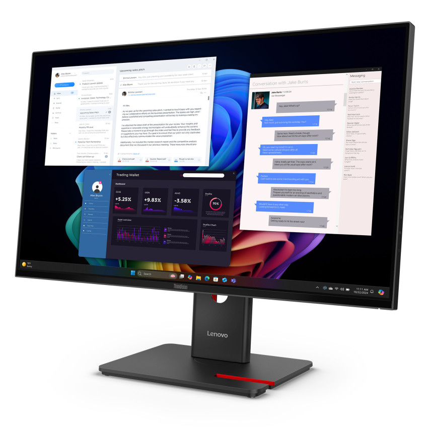 Lenovo ThinkVision T27UD-40 68.6 cm (27") Docking-Monitor