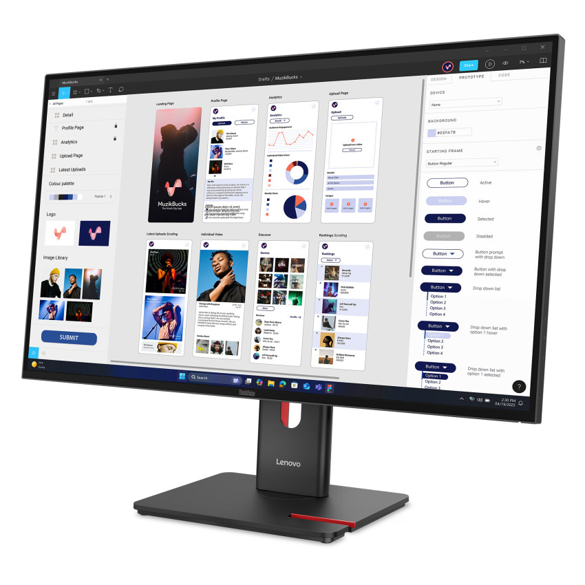 Lenovo ThinkVision T32UD-40 80 cm (31.5") Docking-Monitor