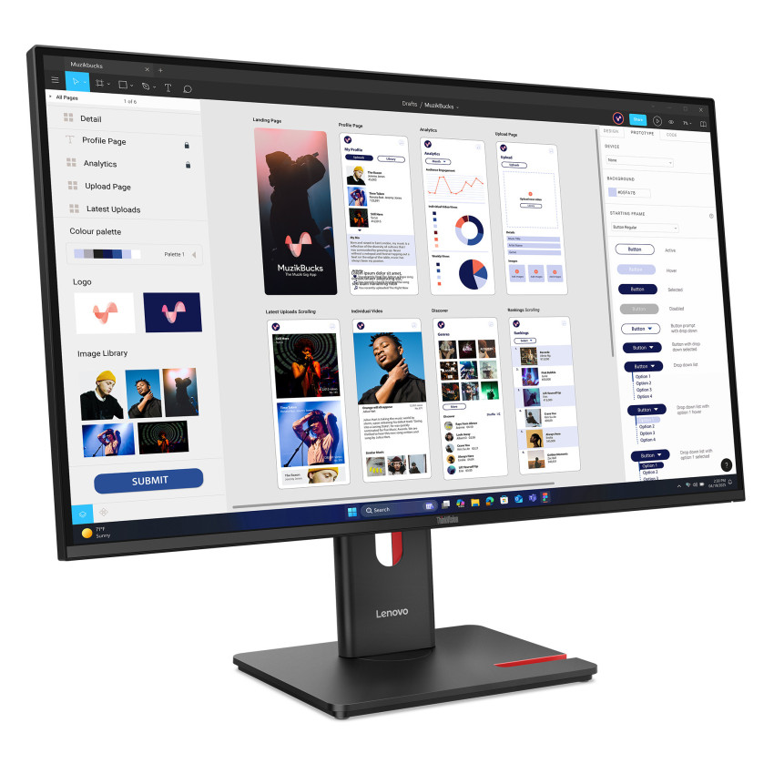 Lenovo ThinkVision T32UD-40 80 cm (31.5") Docking-Monitor