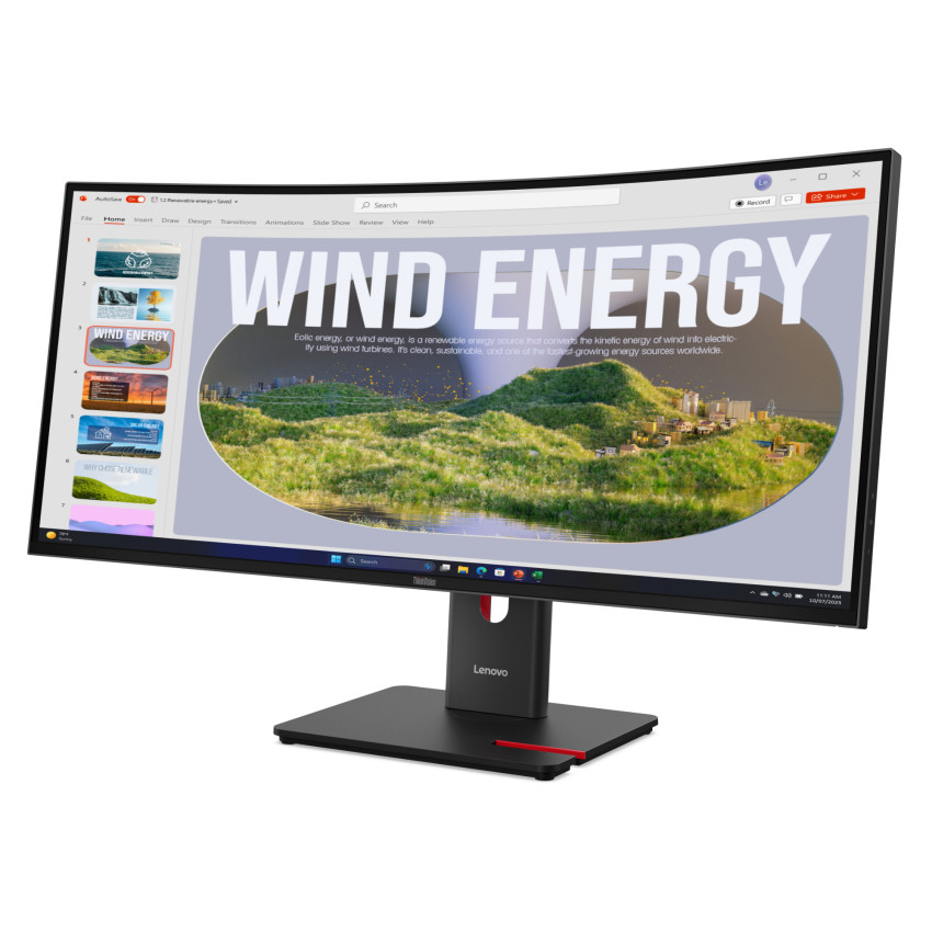 Lenovo ThinkVision T34WD-40 86.36cm (34") Curved Docking-Monitor